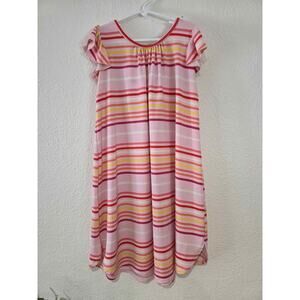 DotDotSmile Twirl Dress – Girls Size 8/10 Pink Stripe Fit & Flare Twirl Dress
